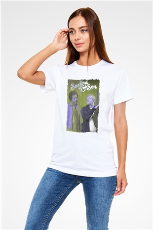 Sanford and Son Beyaz Unisex Tişört T-Shirt