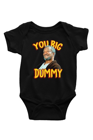 Sanford and Son Siyah Bebek Body - Zıbın