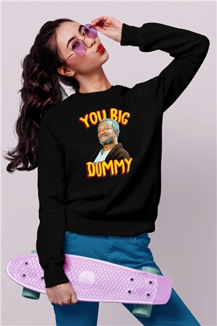 Sanford and Son Siyah Unisex Sweatshirt
