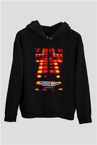 Saturday Night Live Siyah Unisex Hoodie