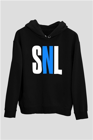 Saturday Night Live Siyah Unisex Hoodie