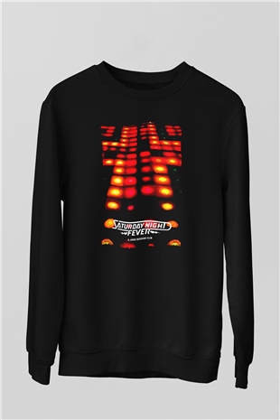 Saturday Night Live Siyah Unisex  Sweatshirt