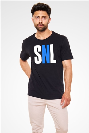 Saturday Night Live Siyah Unisex Tişört