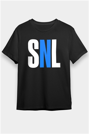 Saturday Night Live Siyah Unisex Tişört