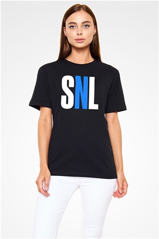 Saturday Night Live Siyah Unisex Tişört