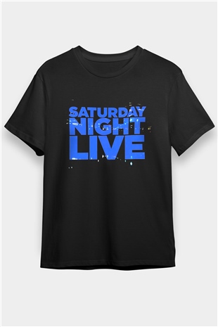 Saturday Night Live Siyah Unisex Tişört T-Shirt