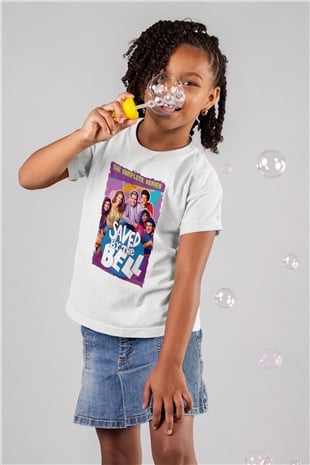 Saved by the Bell Beyaz Unisex Çocuk Tişört