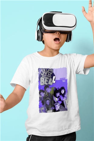 Saved by the Bell Beyaz Unisex Çocuk Tişört