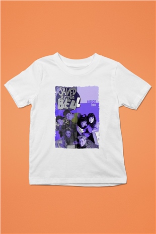Saved by the Bell Beyaz Unisex Çocuk Tişört