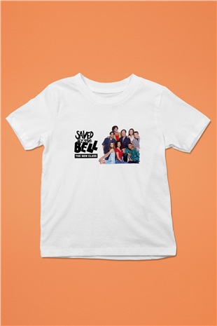 Saved by the Bell Beyaz Unisex Çocuk Tişört