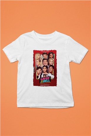 Saved by the Bell Beyaz Unisex Çocuk Tişört