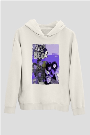 Saved by the Bell Beyaz Unisex Hoodie