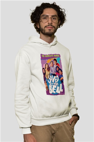 Saved by the Bell Beyaz Unisex Hoodie