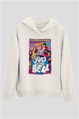 Saved by the Bell Beyaz Unisex Hoodie