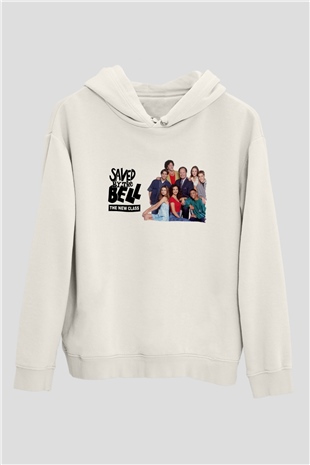 Saved by the Bell Beyaz Unisex Hoodie
