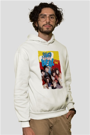 Saved by the Bell Beyaz Unisex Hoodie
