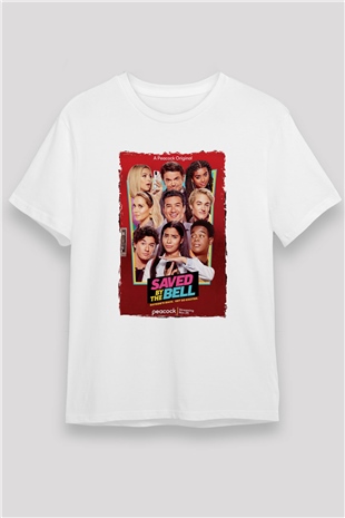 Saved by the Bell Beyaz Unisex Tişört T-Shirt