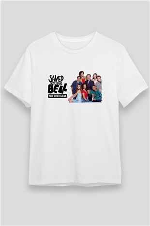 Saved by the Bell Beyaz Unisex Tişört T-Shirt