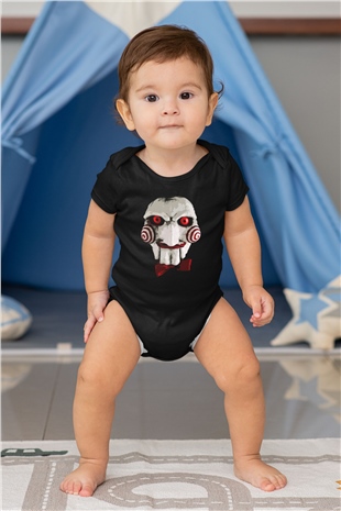 Saw Siyah Bebek Body - Zıbın