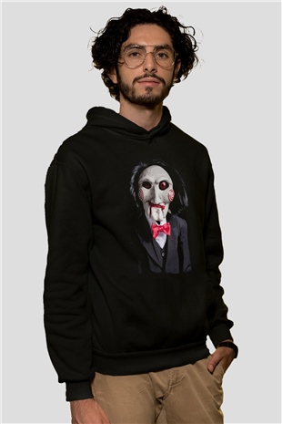 Saw Siyah Unisex Hoodie