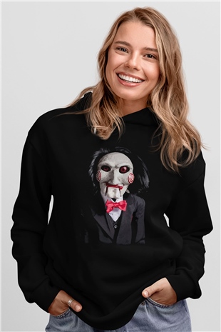 Saw Siyah Unisex Hoodie