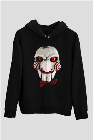 Saw Siyah Unisex Hoodie