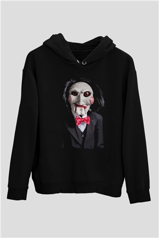 Saw Siyah Unisex Hoodie