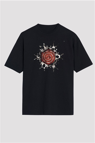 Saw Siyah Unisex Oversize Tişört T-Shirt
