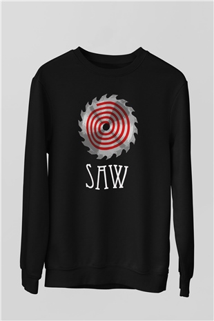 Saw Siyah Unisex Sweatshirt