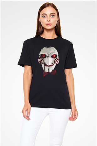 Saw Siyah Unisex Tişört T-Shirt
