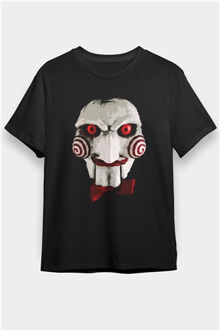 Saw Siyah Unisex Tişört T-Shirt