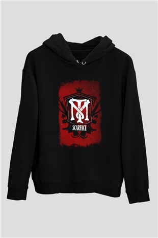 Scarface Siyah Unisex Kapşonlu Sweatshirt