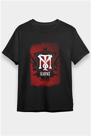 Scarface Siyah Unisex Tişört T-Shirt