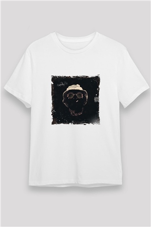 Schoolboy Q Baskılı Unisex Beyaz Tişört