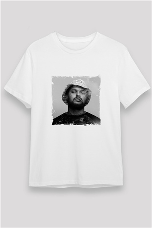 Schoolboy Q Baskılı Unisex Beyaz Tişört