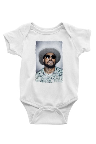 Schoolboy Q Beyaz Bebek Body - Zıbın