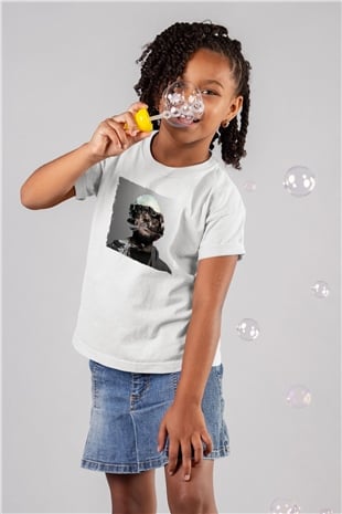 Schoolboy Q Beyaz Unisex Çocuk Tişört