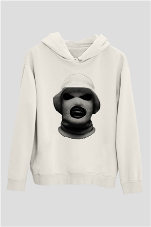 Schoolboy Q Beyaz Unisex Kapüşonlu Sweatshirt