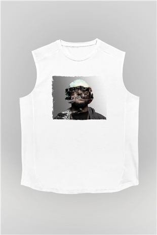 Schoolboy Q Beyaz Unisex Kolsuz Tişört