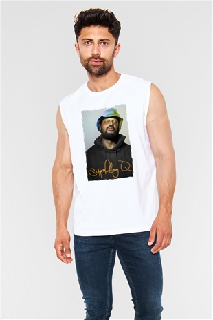 Schoolboy Q Beyaz Unisex Kolsuz Tişört
