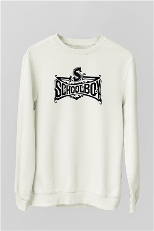 Schoolboy Q Beyaz Unisex Sweatshirt