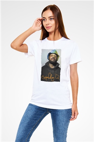 Schoolboy Q Beyaz Unisex Tişört T-Shirt - TişörtFabrikası