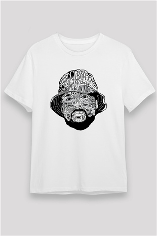 Schoolboy Q Beyaz Unisex Tişört T-Shirt - TişörtFabrikası