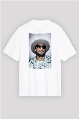 Schoolboy Q Beyaz Oversize Tişört Oversize T-shirt - TişörtFabrikası