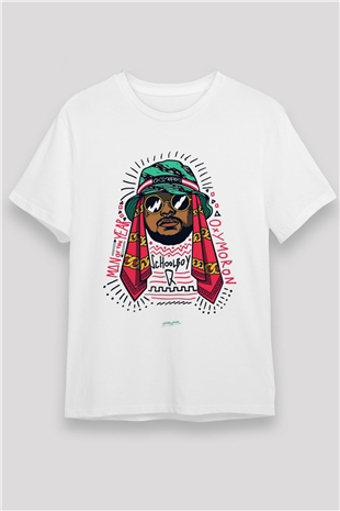 Schoolboy Q Beyaz Unisex Tişört T-Shirt - TişörtFabrikası