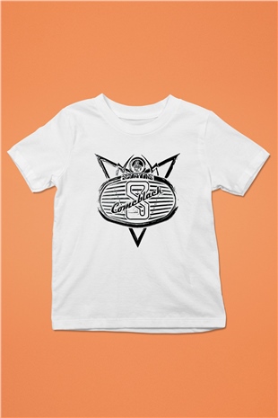Scorpions Baskılı Beyaz Unisex Çocuk Tişört