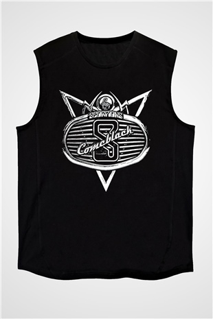 Scorpions Siyah Unisex Kolsuz Tişört