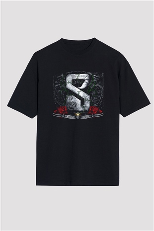 Scorpions Siyah Unisex Oversize Tişört T-Shirt