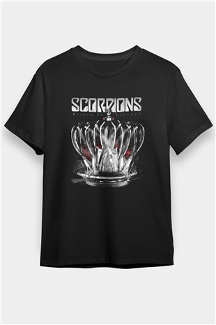 Scorpions Siyah Unisex Tişört T-Shirt - TişörtFabrikası