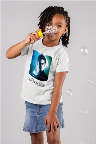Secret Circle Beyaz Unisex Çocuk Tişört